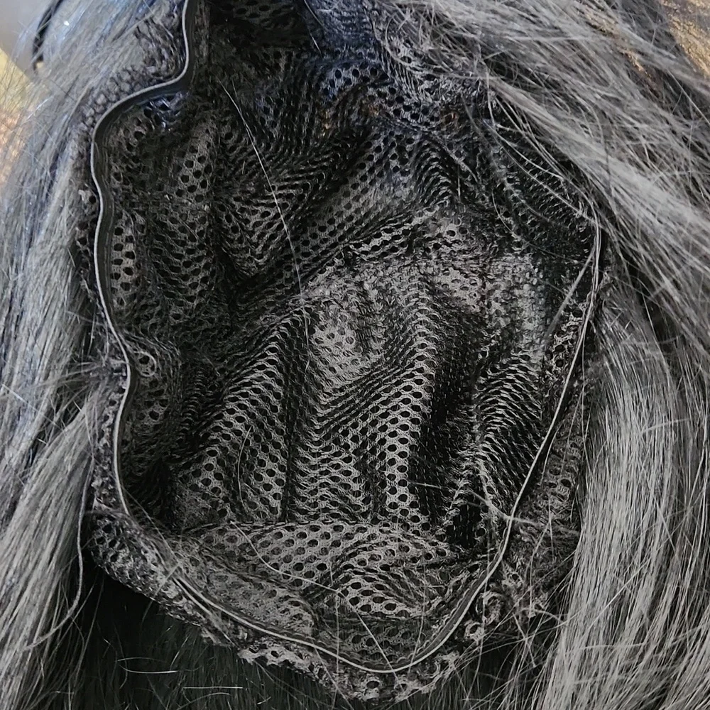 Black wig 24 in long